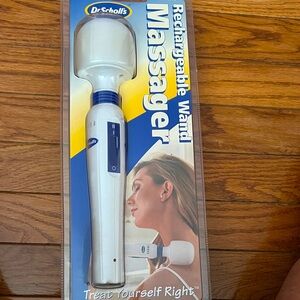 Dr. Scholl's White and Blue Rechargeable Wand